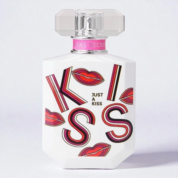 NEW Victoria's Secret Just A Kiss Eau De Parfum, 1.7oz Spray Limited Edition - Picture 1 of 16